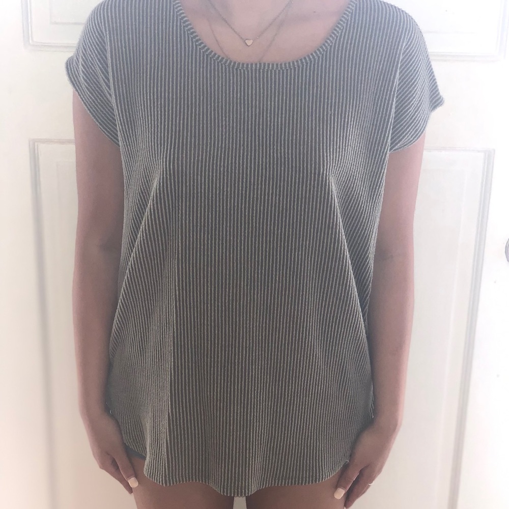 Forever 21 Medium Striped Shirt